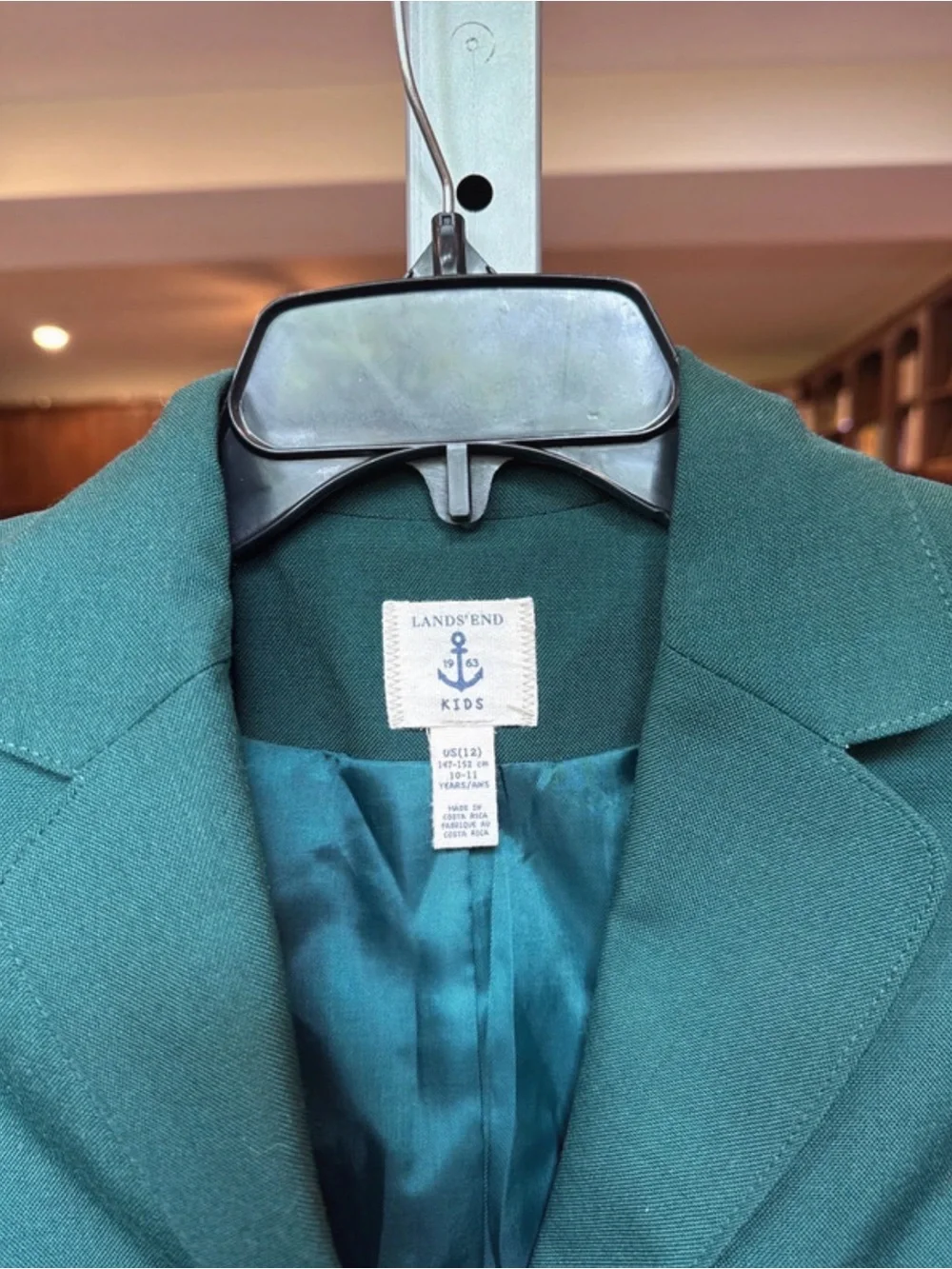 Lands End girls light blazer sz 10